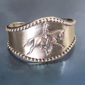 Dressage Horse Bracelet Cuff